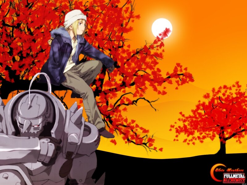 Blonde Boy with Robot
