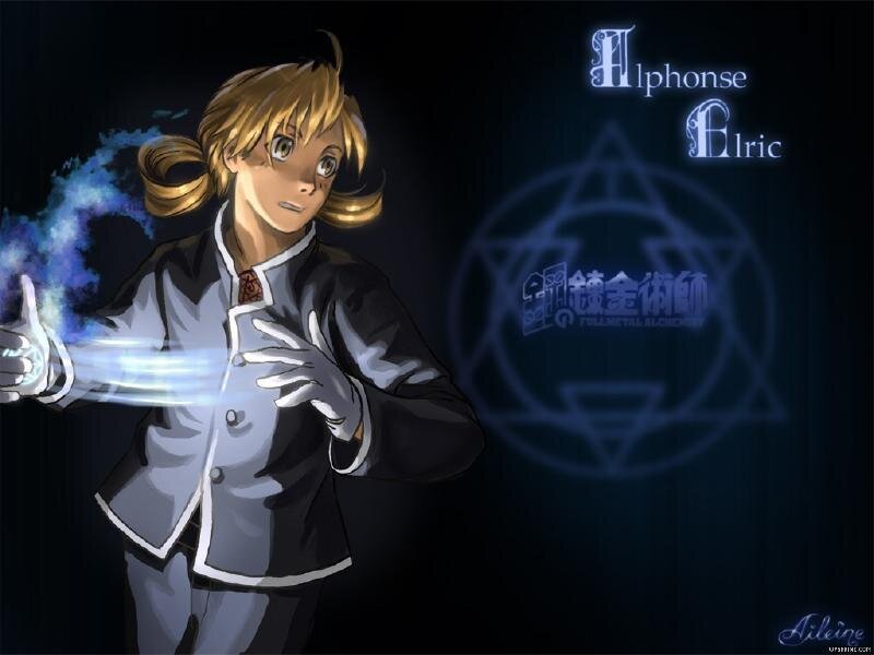 Blonde Character Casting Spell — Black