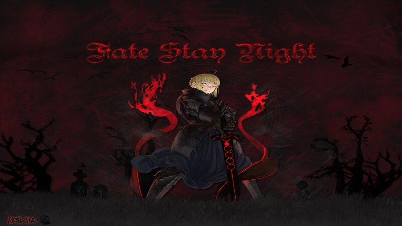 Blonde Character in Armor — Red, Dramatic