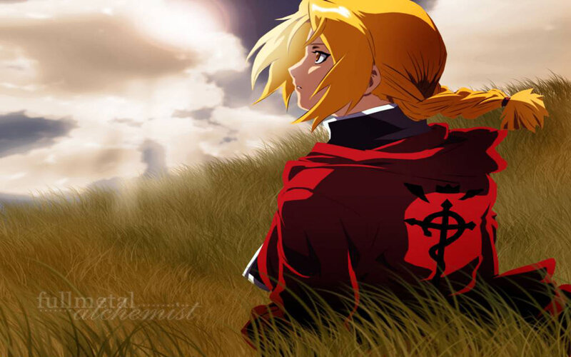 Blonde Character in Field