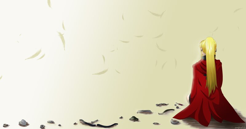 Blonde Character in Red Cloak