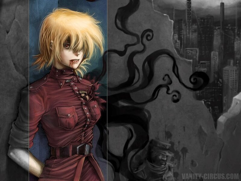 Blonde Character in Red Uniform