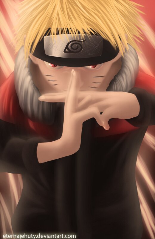 Blonde Character Making Hand Sign