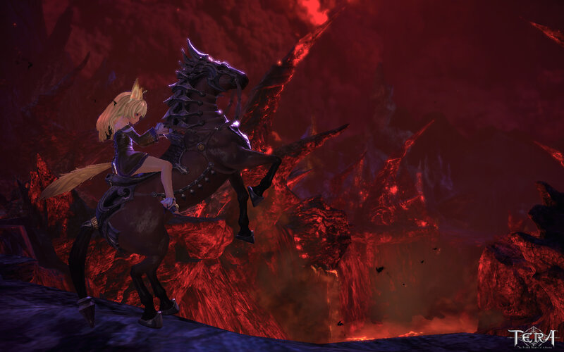 Blonde Character on Dark Horse