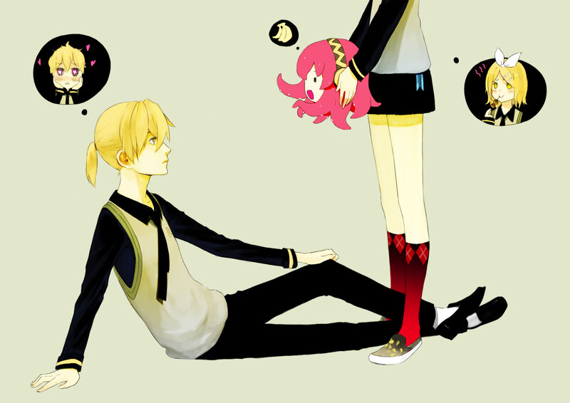 Blonde Character Sitting