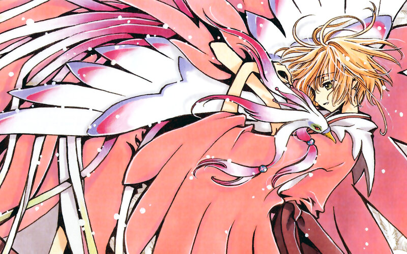 Blonde Character with Bird