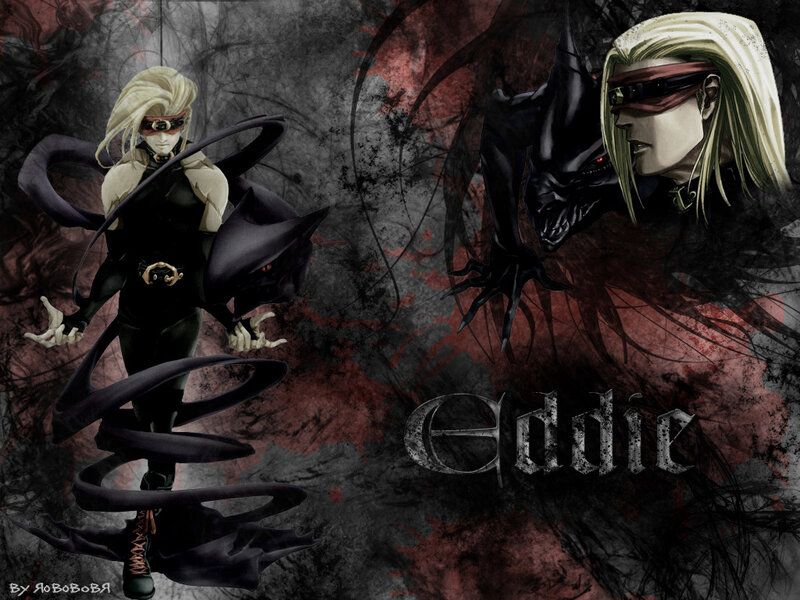 Blonde Character with Black Suit