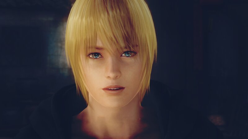 Blonde Character with Blue Eyes — Blond