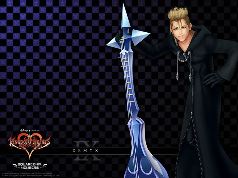 Blonde Character with Guitar