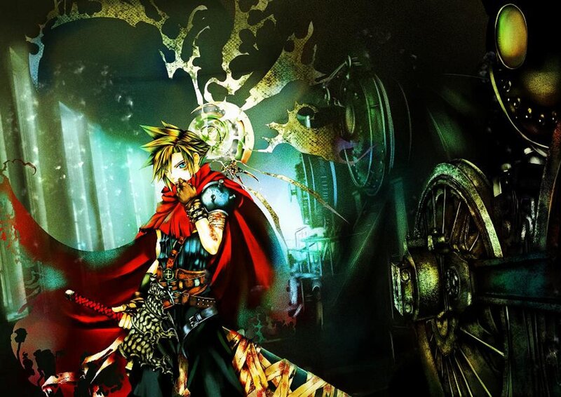 Blonde Character with Red Cape
