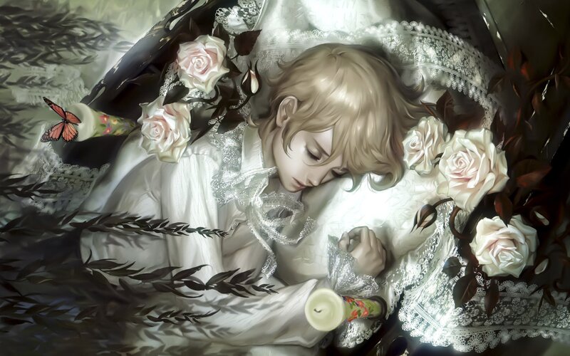 Blonde Child Sleeping