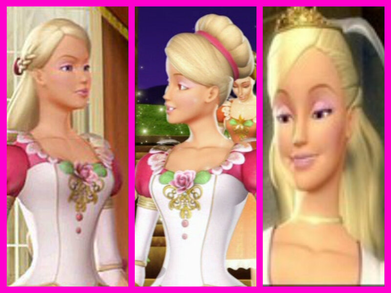 Blonde Doll in Dress