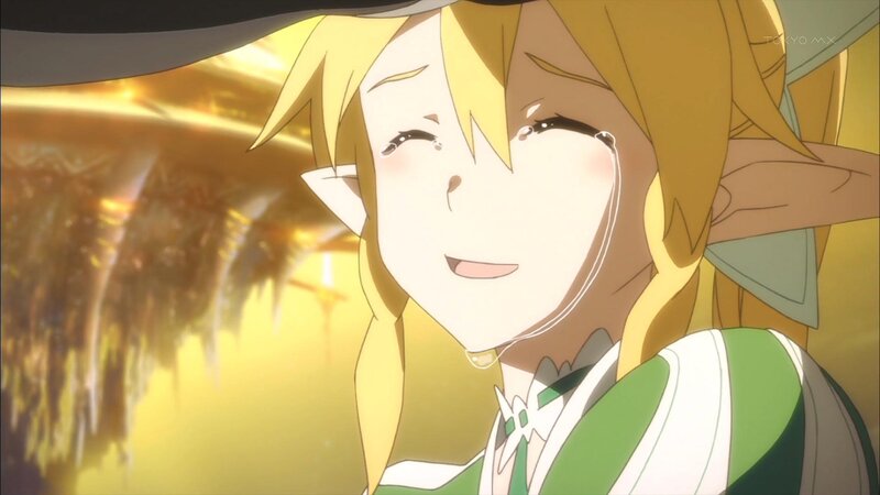 Blonde Elf Character