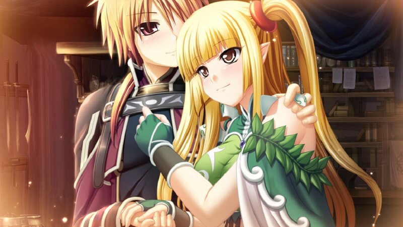 Blonde Elf Couple