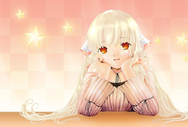 Blonde Elf Girl — Pink