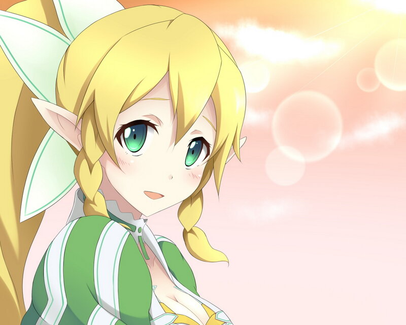 Blonde Elf Girl — Yellow