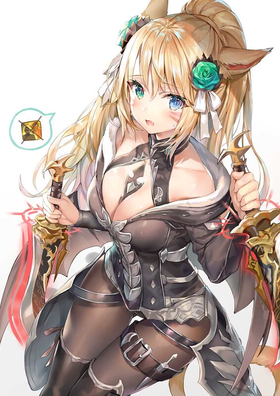 Blonde Elf Warrior — Brown
