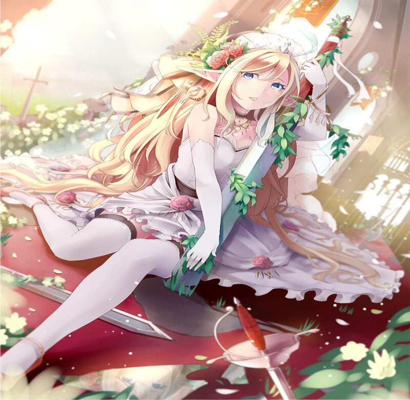 Blonde Elf Woman