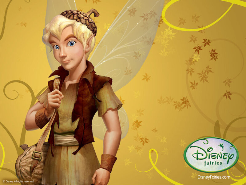 Blonde Fairy Character — Yellow, Whimsical
