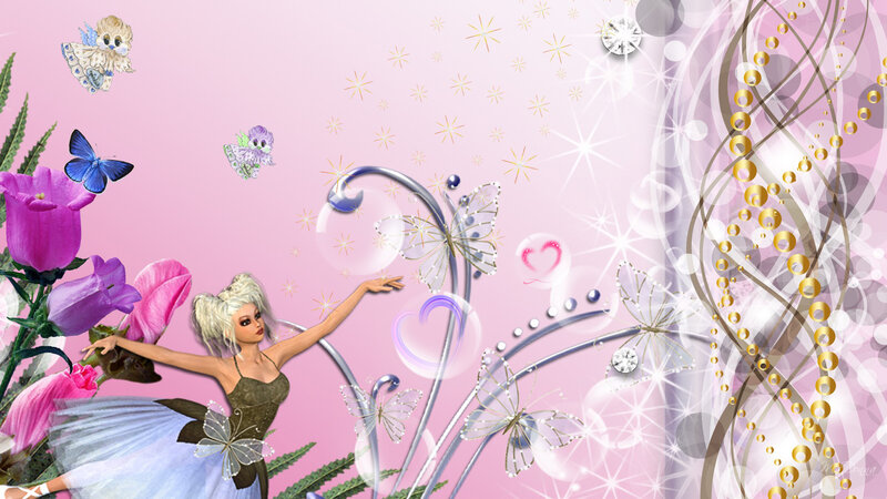 Blonde Fairy Dancer