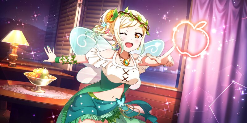 Blonde Fairy Girl — Purple, Magical