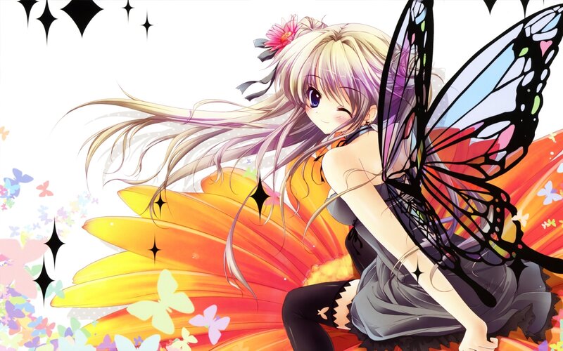 Blonde Fairy Girl — Yellow