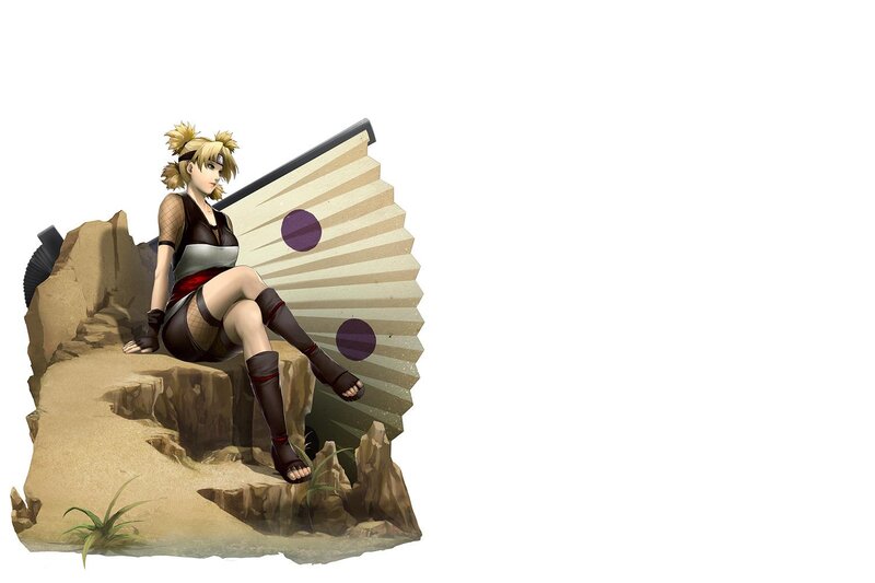 Blonde Female Character — Brown