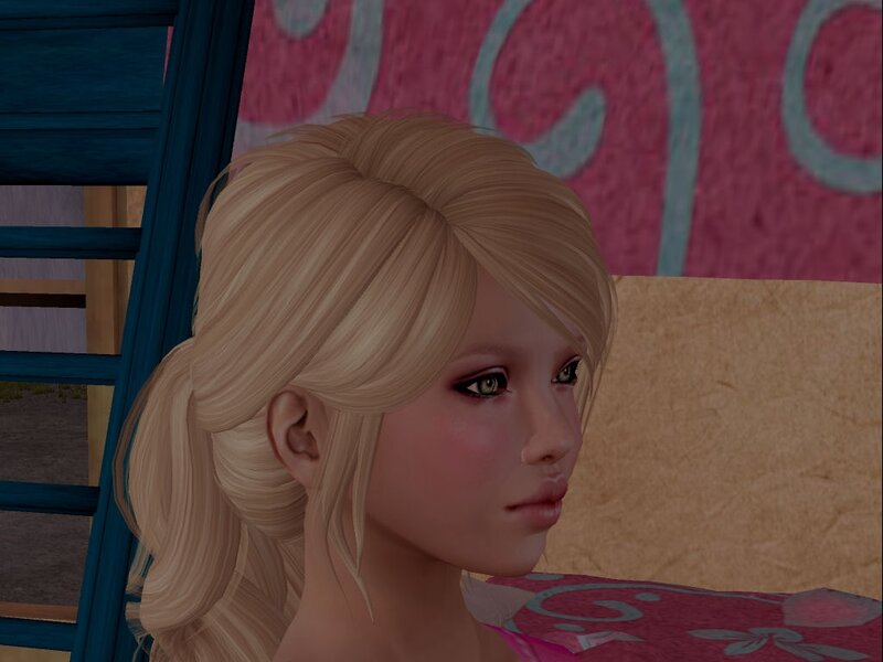 Blonde Female Character — Neutral