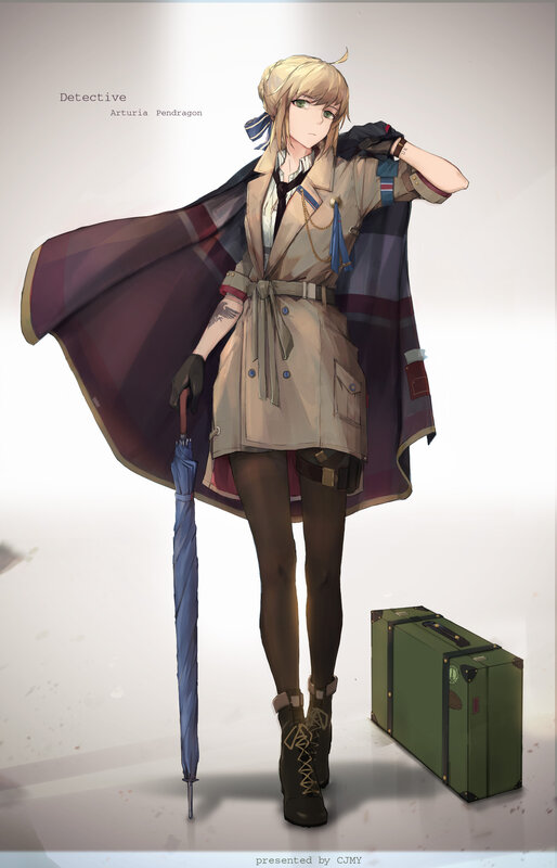 Blonde Female Detective