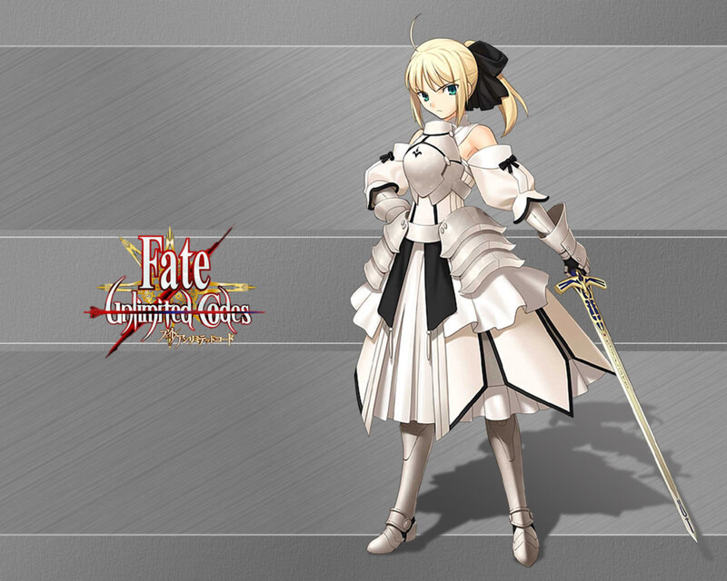 Blonde Female Knight — White, Dramatic, Anime, Sword, Armor