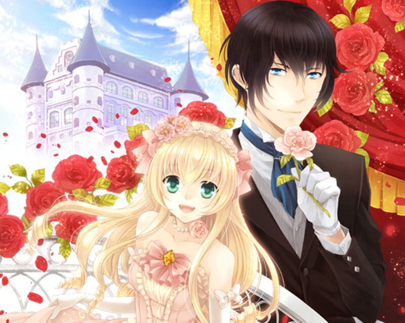 Blonde Girl and Dark-haired Man