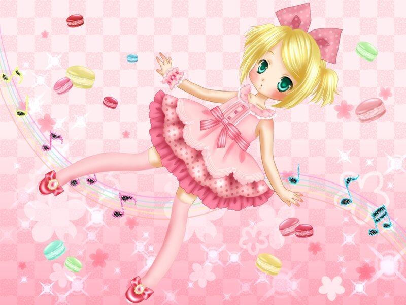 Blonde Girl Dancing