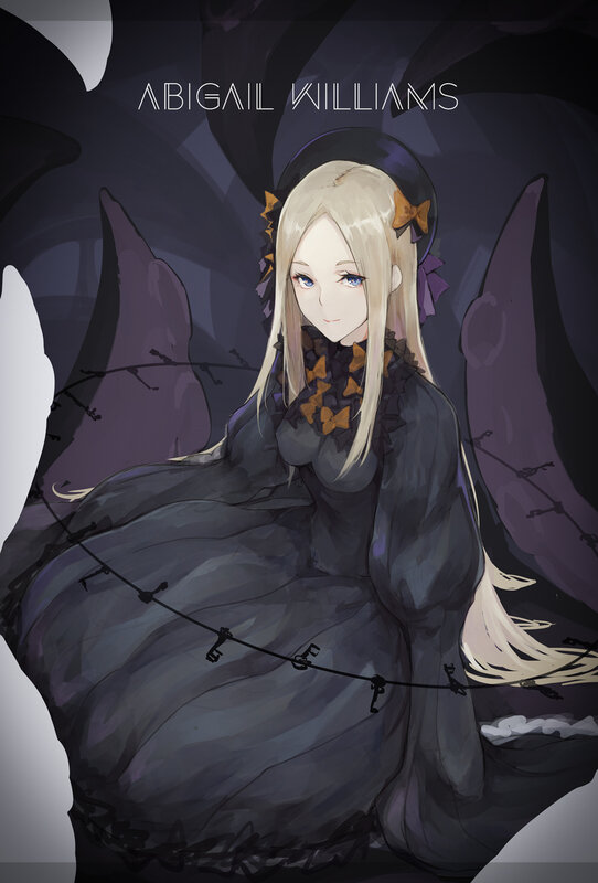 Blonde Girl in Black Dress — Dramatic, Night, Digital Art