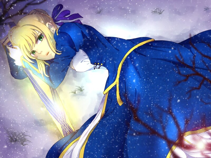 Blonde Girl in Blue Coat