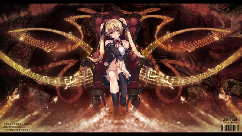Blonde Girl in Chair — Gold