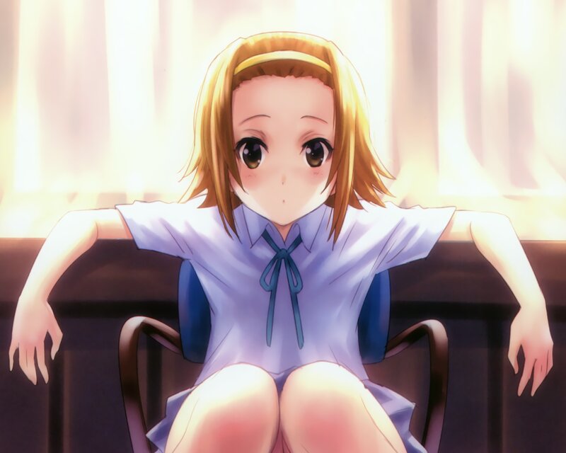 Blonde Girl in Chair
