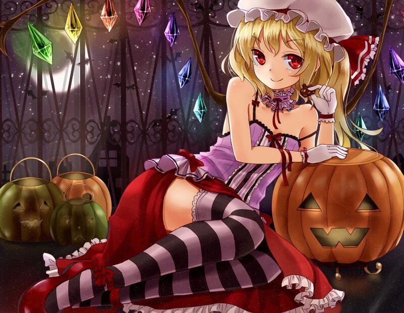 Blonde Girl in Costume — Purple, Festive