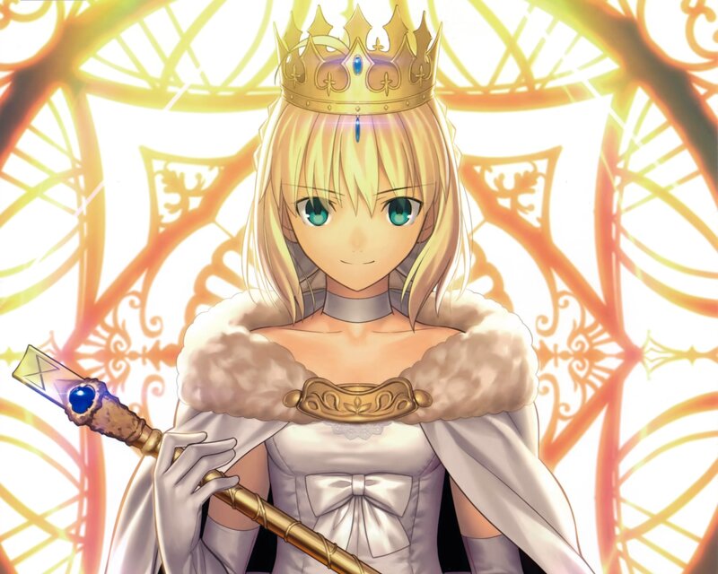 Blonde Girl in Crown