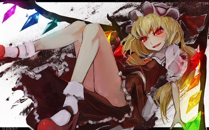 Blonde Girl in Dress — Brown, Dramatic, Anime