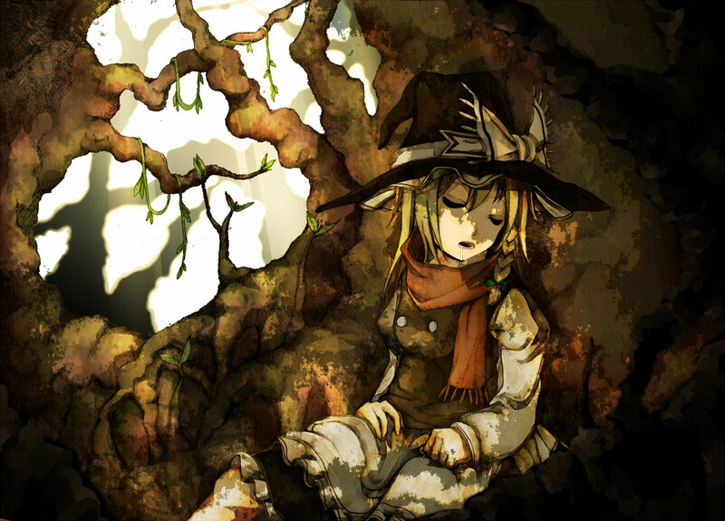 Blonde Girl in Hat