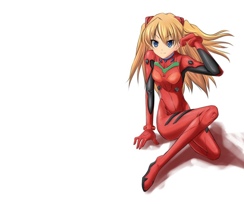 Blonde Girl in Red Suit — Calm