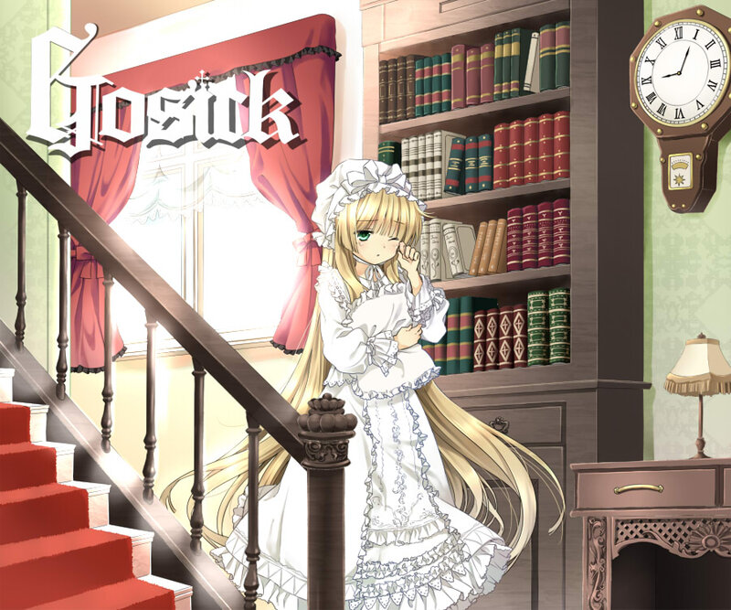 Blonde Girl in White Dress — Calm, Afternoon