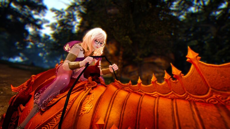 Blonde Girl on Creature