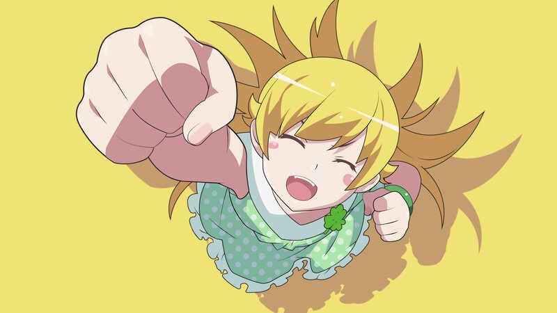 Blonde Girl Punching