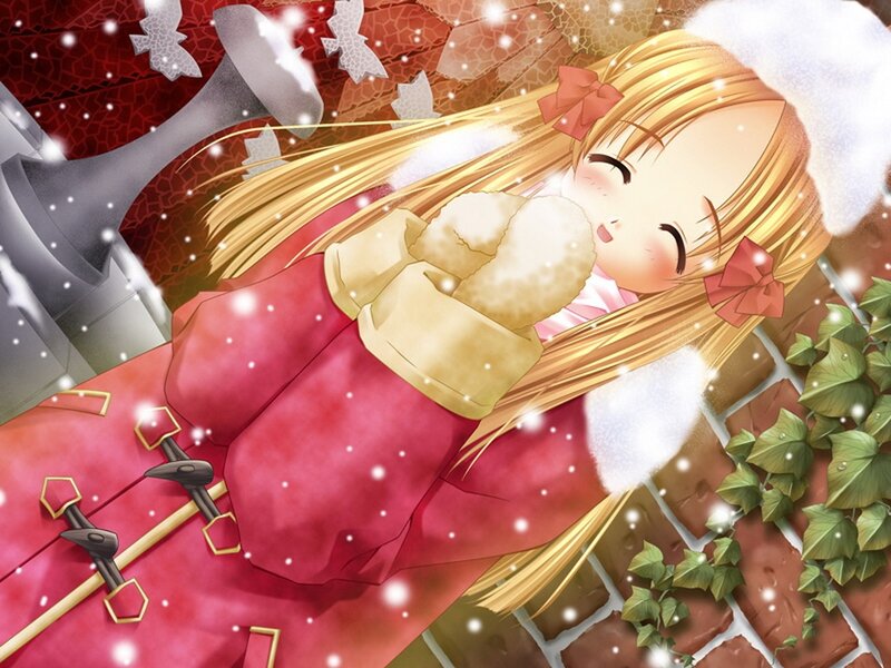 Blonde Girl Sleeping — Red