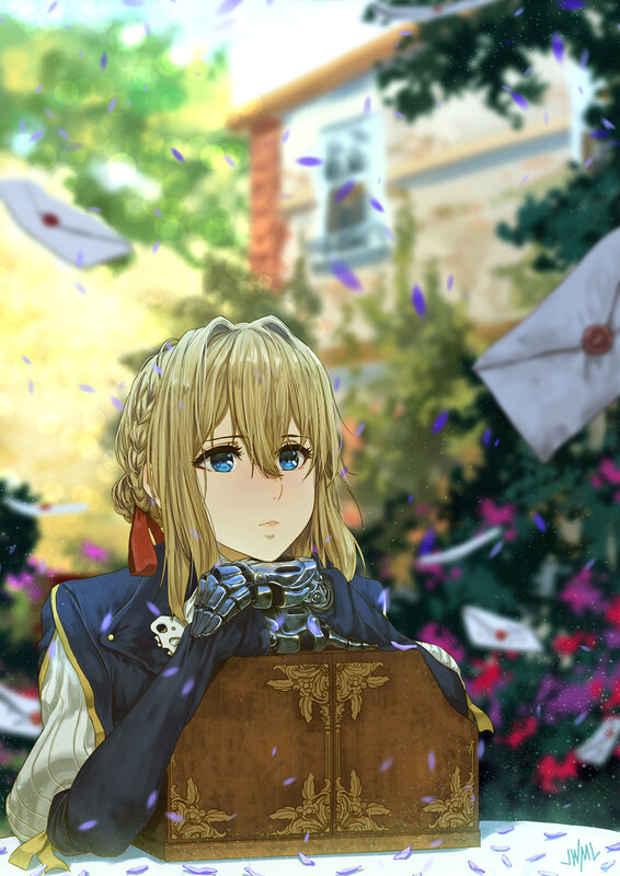 Blonde Girl with Armor