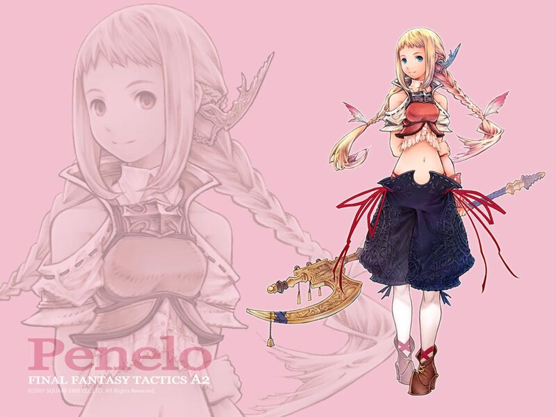 Blonde Girl with Axe