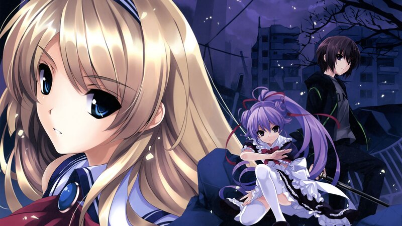Blonde Girl with Blue Eyes — Dramatic
