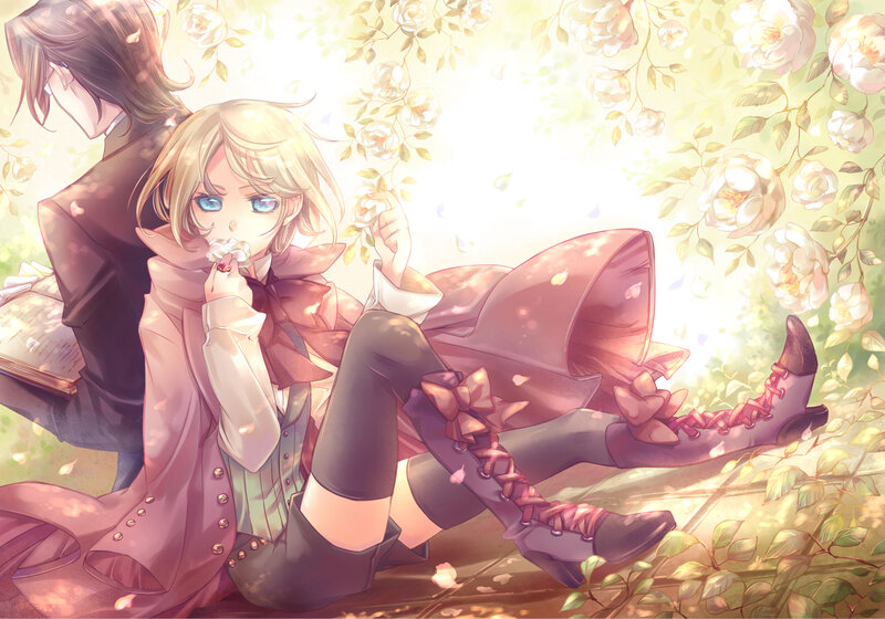 Blonde Girl with Blue Eyes — Pink