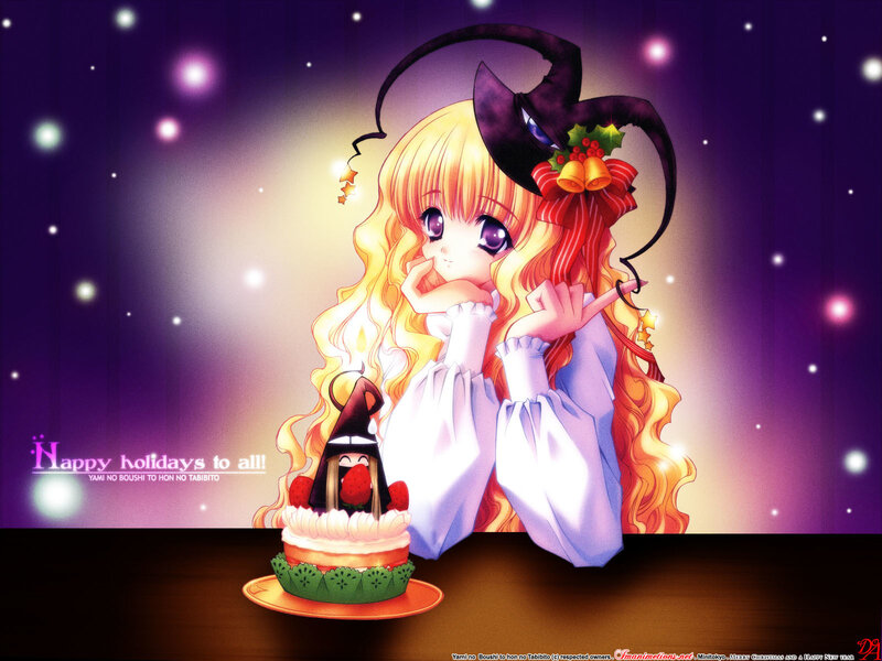 Blonde Girl with Cake